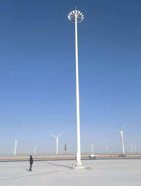 瓜州高速路服务区天山高杆灯项目