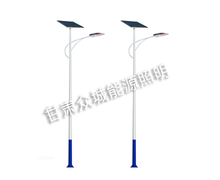 天山复兴号太阳能led路灯
